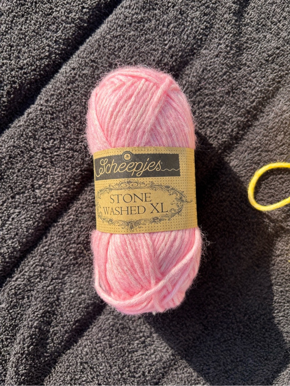 Scheepjes Stone Washed Cotton blend XL Yarn - Rose Quartz